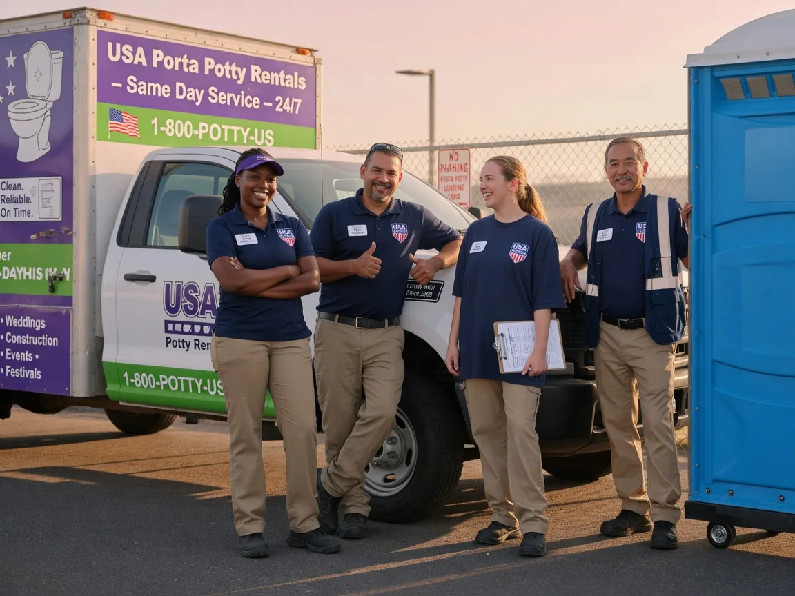 Porta Potty Rental company in Great Falls, SC